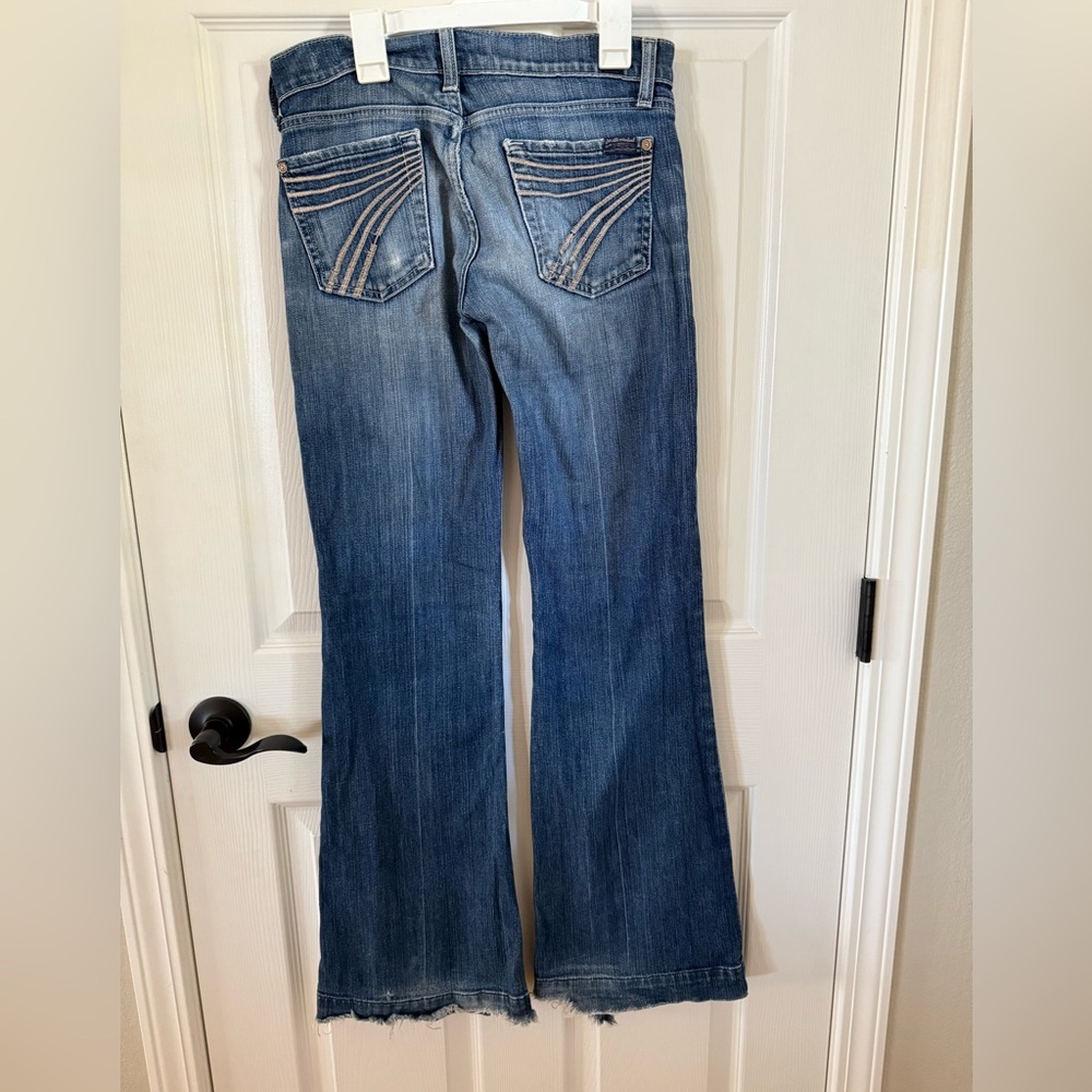 7 for all mankind dojo 7 famk jeans size 25
